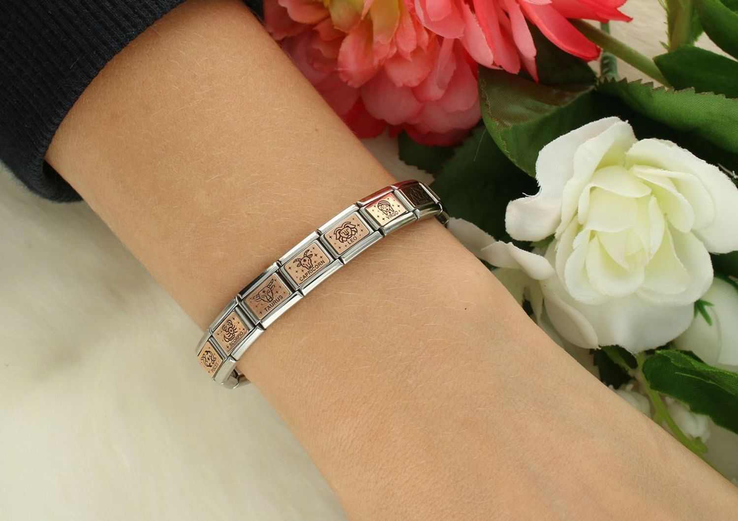 Nomination Link 9K zawieszka różowe złoto 'Skorpion' 430112 08 Zawieszki Nomination ✓ Wyjątkowy prezent ✓ Nomination ✓ Bransoletka Nomination ✓ Bransoletka ze stali ✓ Gwarancja najniższej ceny ✓ Zapraszamy!.jpg